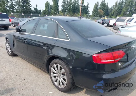 2011 Audi A4 2.0T Premium from USA, damaged, VIN WAUFFAFL9BN027247